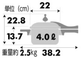ゼロ活力鍋（Lスリムサイズ）