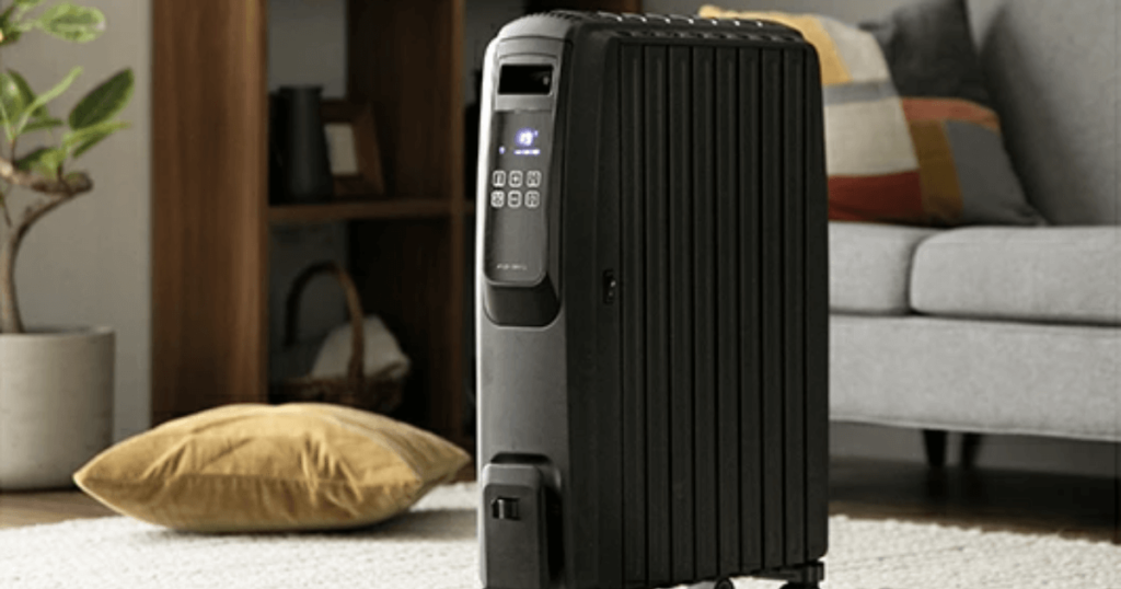 火事の心配がない暖房器具(オイルヒーター)